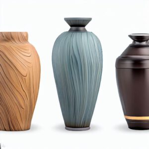 different types of cremation urn materials